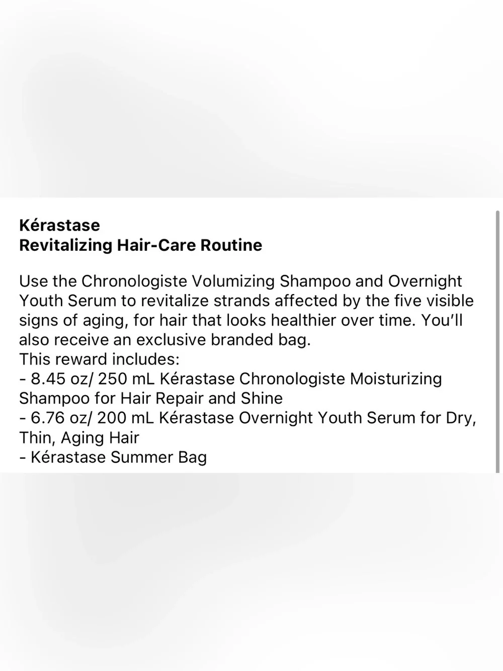 New Kerastase Revitalizing Hair Care Routine and Summer Tote Bag
